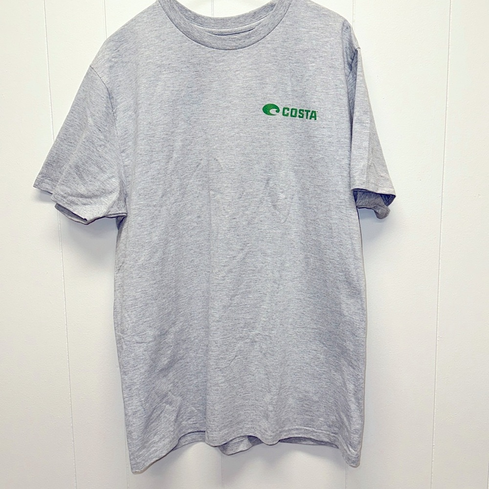 Costa men’s grey heather tee shirt medium